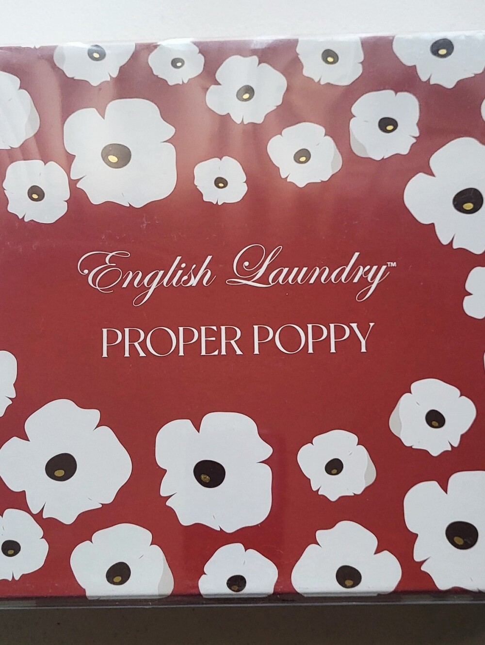 English Laundry Proper Poppy 3pc Perfume 3.4 & .68 Lotion Set
